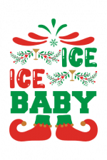Ice Ice Baby, Christmas Free Svg File