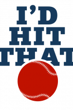 I'd Hit That, Baseball Ball Free Svg File