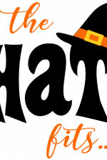 If The Hat Fits, Halloween Free Svg File