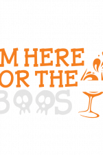 I'm Here For The Boos, Halloween Free Svg File