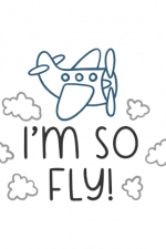 i'm so fly saying, Airplane free svg file