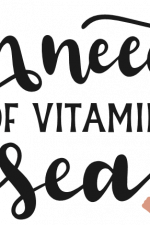 in need of vitamin sea, beach,
ocean, summer free svg file