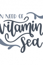 in need of vitamin sea, funny beach free svg file