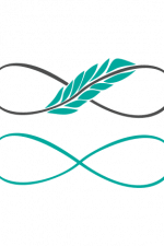 Infinity Sign And Feather Free Svg File