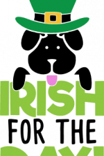 irish for the day, st patrick's day free svg file