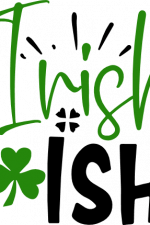 irish ish, shamrock, st patrick's day free svg file