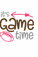 It's Game Time, Sport Free Svg File