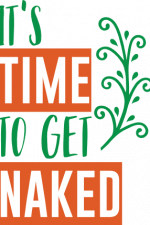 it's time to get naked, bathroom free svg file