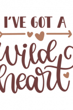 I've Got A Wild Heart, Hearts Free Svg File