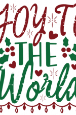 Joy To The World, Christmas Free Svg File