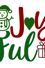 Joyful, Christmas Free Svg File