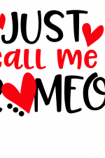 Just Call Me Romeo, Funny Baby Onesie Free Svg File