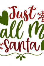 just call me santa, christmas free svg file