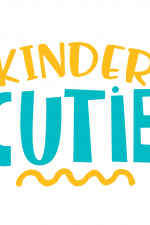 Kinder Cutie, Kindergarten Free Svg File