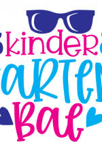 Kindergarten Bae, Funny Elementary School Free Svg File