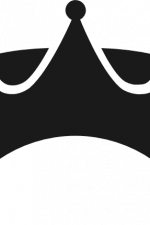 king crown silhouette, decorative free svg file