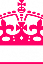 king crown split text frame, royal, decorative free svg file