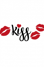 Kiss, Love, Valentine's Day Free Svg File