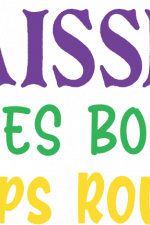 laissez les bon temps rouler, fleur, mardi gras, carnival free svg file
