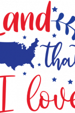 land that i love, patriotic, 4th of july free svg file