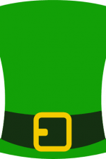 leprechaun hat, st patrick's day free svg file