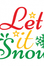 let it snow, christmas free svg file