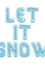 Let It Snow, Christmas Free Svg File