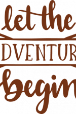 let the adventure begin, crossed arrows, vacation free svg file