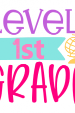 Level 1st Grade, Elementary School Free Svg File
