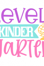 Level Kindergarten, Kids School Free Svg File