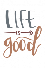 Life Is Good, Arrow Free Svg File