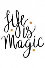 Life Is Magic, Stars Free Svg File