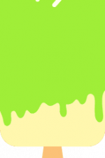 lime dripping ice cream clipart image free svg file