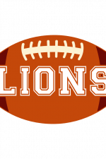 Lions, Football Ball, Sport Free Svg File
