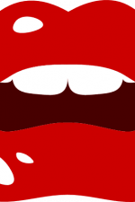 lips and teeth clipart image, girly free svg file