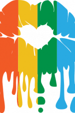 lips, dripping heart kiss, lgbt, pride - free svg file for members