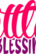 little blessing, new born, baby onesie free svg file
