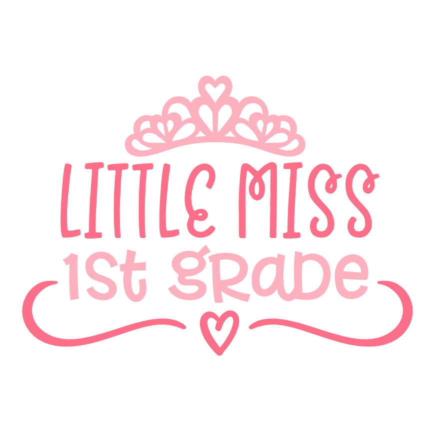 little-miss-1st-grade-elementary-school-free-svg-file-SvgHeart.Com