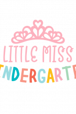 little miss kindergarten, kids free svg file