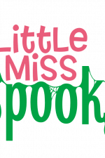 Little Miss Spooky, Halloween Free Svg File