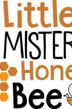 little mister honey bee, baby boy free svg file