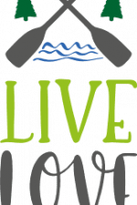 live love lake, summer free svg file