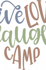 live love laugh camp, heart shape, camper life free svg file