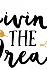 living the dream, inspirational free svg file