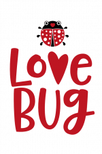 Love Bug, LadyBug, Valentine's day Free Svg File