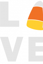 Love, Candy Corn, Halloween Free Svg File