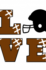 Love Football, Helmet, Football Lover Free Svg File