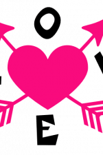 Love, Heart, Arrow, Valentines Day Free Svg File