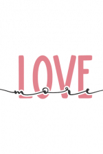 Love More sign Free Svg File
