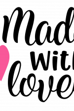 Made With Love Free Svg File
